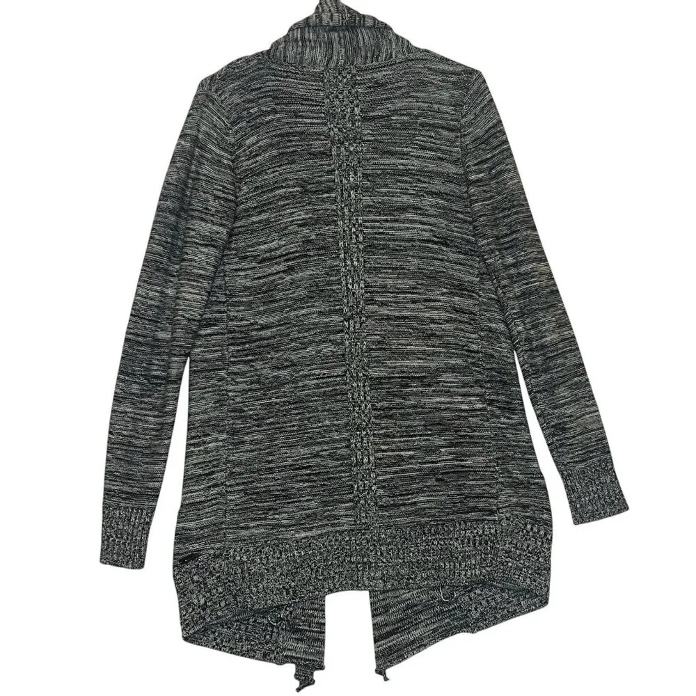 ARITZIA WILFRED Flaubert Silk Cashmere Blend XS Marl Yarn Open Cardigan Knit
